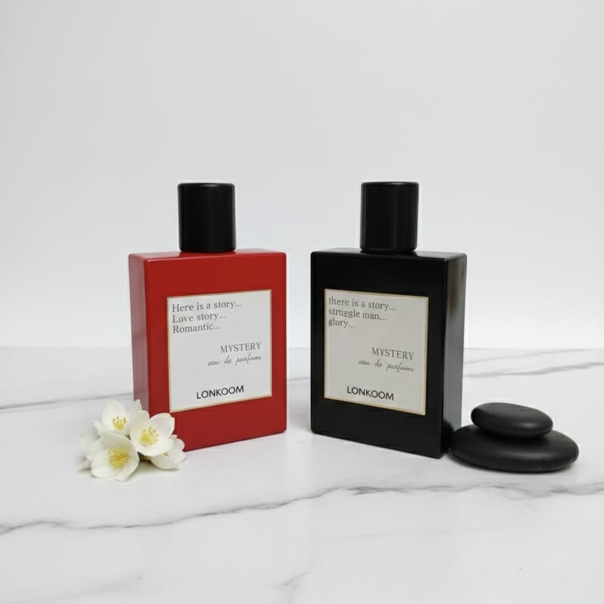 Laat Perfumes Deal. Mystery black and Mystery red